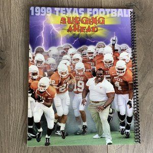 1999 Texas Longhorns Football Spring Prospectus Cotton Bowl Champions